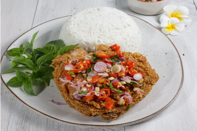 Ayam Geprek Sambal Matah